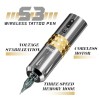 Unbranded Wireless Tattoo Gun Kit Cordless Rotary Pen 8h Battery