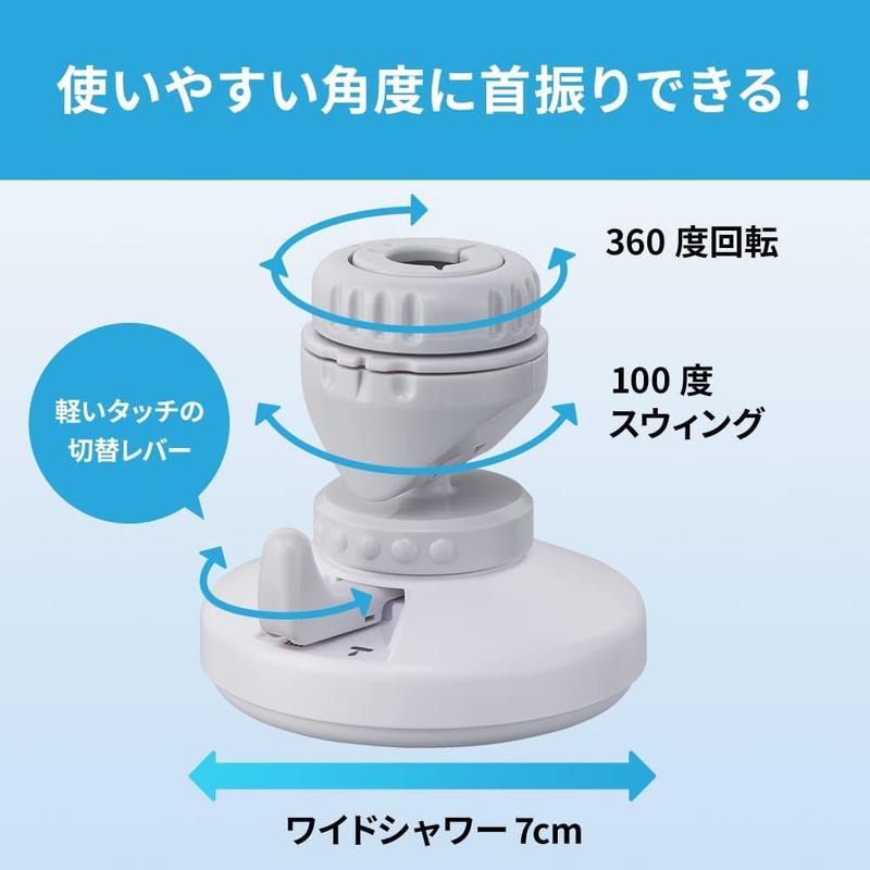 Clitac SFPKW-3094 Clickshower Pro Oscillating +