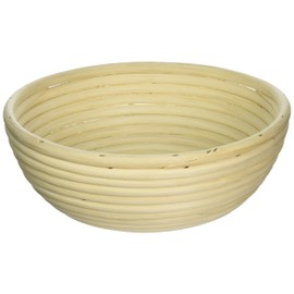 Frieling Round Proofing Basket, Brotform Bread Rising Banneton and Serving Basket, 8-Inch