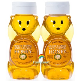 Trader Joe's 2 Packs Trader Joe's Multi-Floral and Clover Honey 12 oz Each Pack