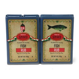 Szeged - Fish Rub / Gourmet Rub / 2 -5 Oz. Tins