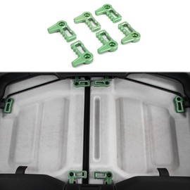 Linskip Freedom Panel Latch Compatible with Jeep Wrangler JL & Gladiator JT 2018 2019 2020 2021 2022 2023 2024, Hard top Removal Switch Handles, Interior Accessories(Green)