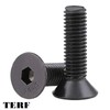 TERF® M6 X 30mm Hex Socket Countersunk Black Machine Screw