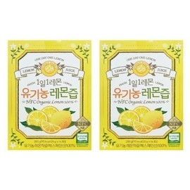 Whole Berry 1 Lemon per Day Organic Lemon Juice 20g 14 Packets 2 Boxes CCZ / 홀베리 1일 1레몬 유기농 레몬즙 20g 14포 2박스 CCZ