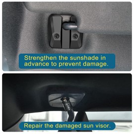 Sun Visor Repair Kit Compatible with Dodge RAM 1500 Trucks 2019-2023, 2 Packs Car Sun Visor Repair kit, Sun Visor Clips Fix Replacement, Ram 1500 Accessories ﻿ ﻿