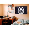 3x5 Feet Marley Wall Hanging Tapestry Flag with One Love