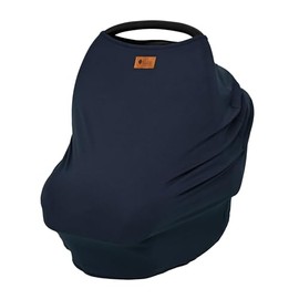 KYTE BABY Unisex Rayon Made from Bamboo Car Seat Cover, Navy