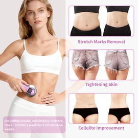 AISEELY Massage Tool, 3 Modes 10 Levels Electric Body Massager Machine, with Heating for Home Use on Leg, Belly, Arm, Waist, Pink