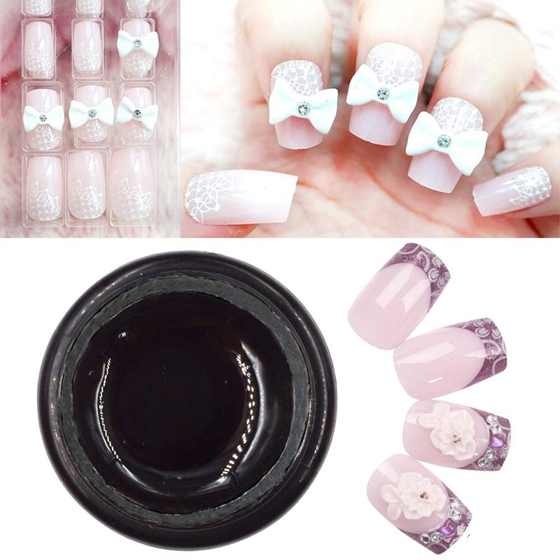 YesLady Nail Art Super Sticky Rhinestone UV Gel Adhesive Diamond