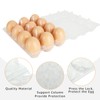 Plastic Egg Cartons Bulk, 40 Packs Empty Clear Plastic Egg