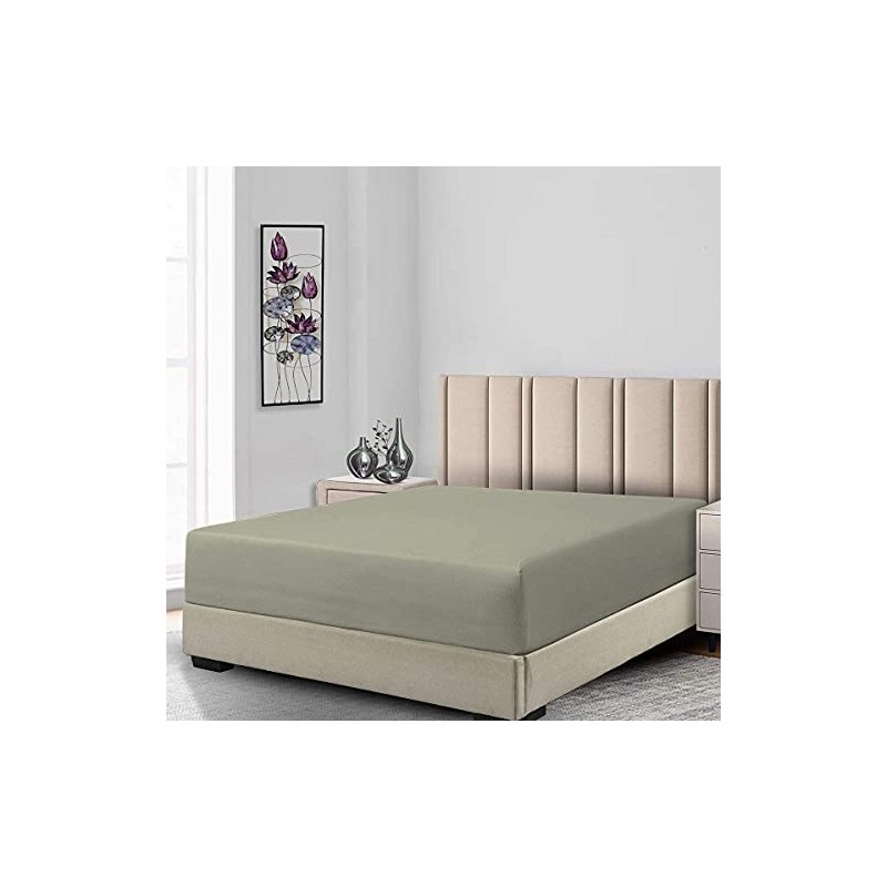Fitted Sheets, 650TC with Pockets (7-10 Inches) Perfect for Low
