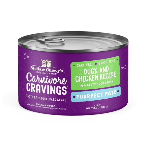 Stella & Chewy's Carnivore Cravings Purrfect Pate Cans – Grain