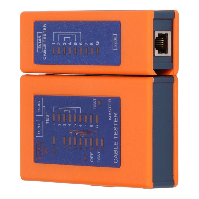Network Cable Tester Continuity Checking Split Type Multifunctional ABS Cable