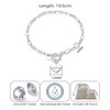 Philip Jones Daughter Charm Bracelet Created with Zircondia® Crystals