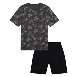 Mens Short Pyjamas Junk Food PJ Set XS to 2XL Sleep Lounge Sets Night Wear New (Junk Food - XS)