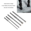 5PCS Masonry Drill Bit Set 40cr Cemented Carbide 160mm Drill