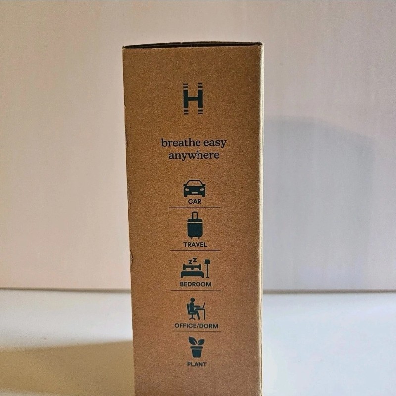 Homedics Breathe Better Portable Ultrasonic Humidifier air Navy USB charge