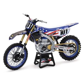 NewRay Toys Yamaha YZ450F Motocross of Nations Bike Eli Tomac Race Team Replica, 1:12 Scale, Kids, Gifts, Birthdays