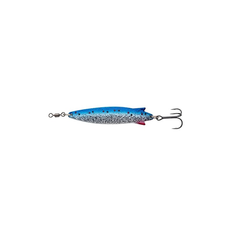 Abu Garcia Toby Spoon Fishing Lures (7 g, Blue Glitter)