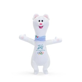 Trudi Mascotte dei Giochi Olimpici Invernali di Milano Cortina 2026 | 13x9x8 cm taglia XXS | modello 68251