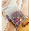 Insiswiner 50Pcs Empty Pyramid Nylon Tea Bags Mesh Tea Infuser