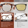 AQWANO Reading Glasses Blue Light Blocking for Women Men, Computer