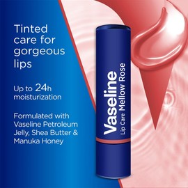 Vaseline - Bálsamo Labial, Lip Color Care Stick (3.0 g), Humectación hasta por 24 horas, Mellow Rose