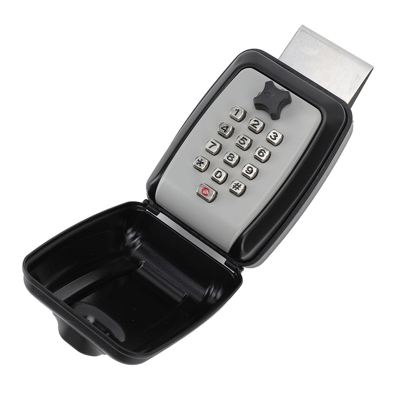 Punch Button Key Lock Box Waterproof 12 Digit Combination Car