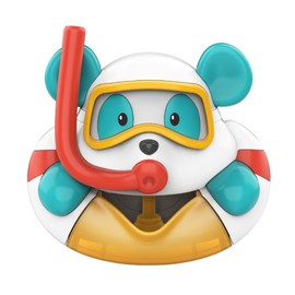 Bath Toy Cute Bear Bubble Bath Maker for Bathtub Bath Bubble Machine with Music Kids Bath Toys Gifts for Kids Girls Boys