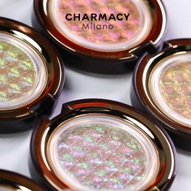 CHARMACY Star Bomb Glitter Multichrome Eyeshadow, Color Changing Eye Shadow Palette, Highly Pigmented & Long Lasting Cream Eyeshadows, Smooth Glide, Sparkling Face Highlighter, Vegan #04