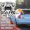 Funny My Driving Scares Me Too Magnet - Car Fridge