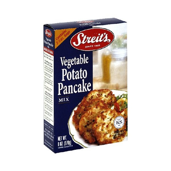 Streit's Vegetable Potato Pancake, 6-Ounce Units (Pack of 12)