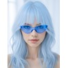 LOHO WONDERZ Wavy Wig and Sunglasses Set - 15 Inch