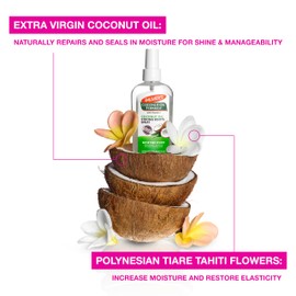 Palmer's Coconut Oil Formula Strong Roots Spray, 5.1 Fl Oz (Pack of 2) Refreshing Coconut Hair Oil for Strengthening Roots & Soothing Dry Itchy Scalp
