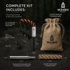Wild North Goods Fire Starter Kit - Ferro Rod, Striker,