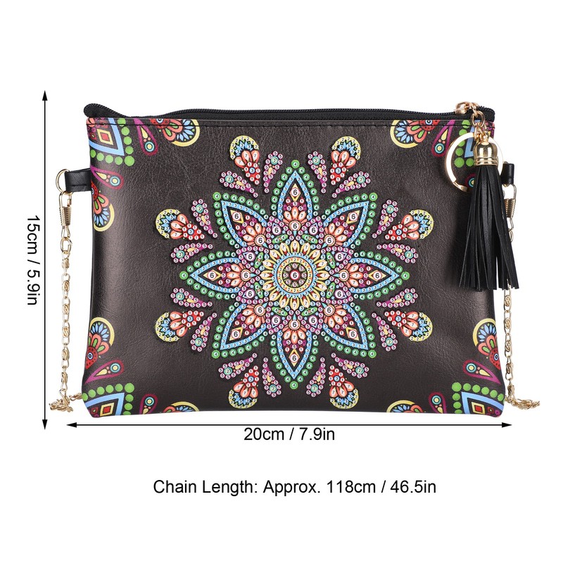 DIY Diamond Painting Purse 5D Women's Coin Wallet Cosmetic Storage