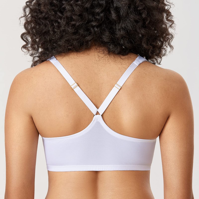 Delimira Brasier Push Up con Varillas de Cobertura Completa sin