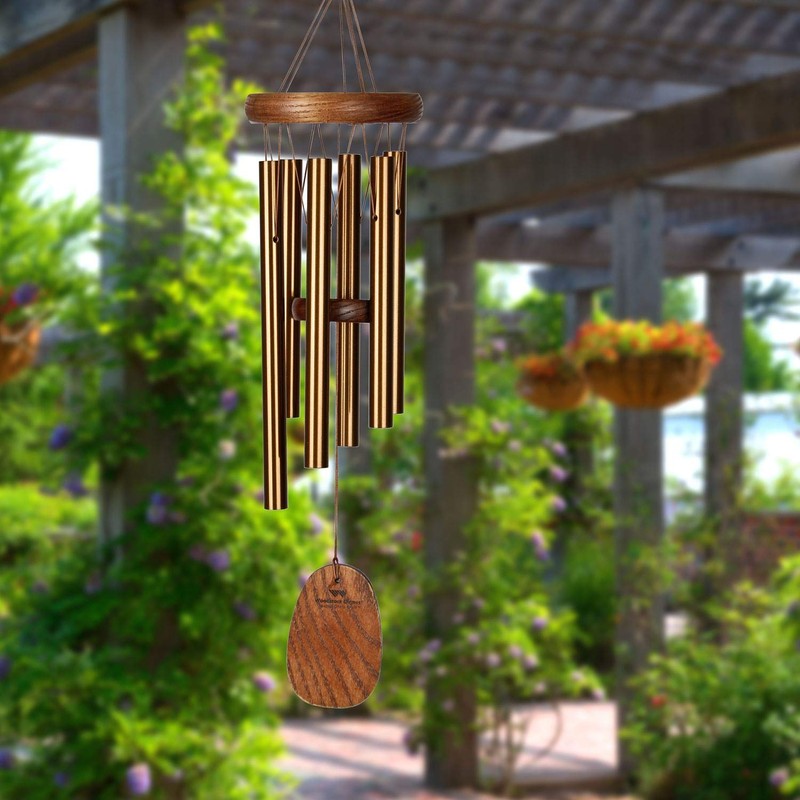 Woodstock Chimes AGSBR The Original Guaranteed Musically Tuned Amazing Grace