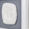 Bambino Baby Hand/Foot Print Photo Frame Kit - White, 25cm