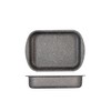 H&H Stone Grey Rosticals 18 x 25 cm Aluminium Non-Stick