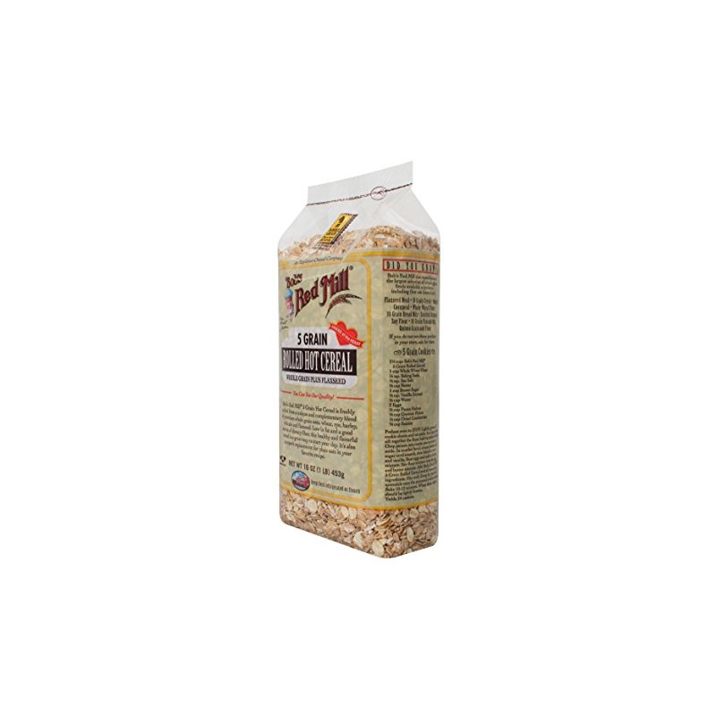 Bob's Red Mill 5 Grain Rolled Hot Cereal 16 Ounces