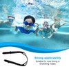 Pilarmuture 2pcs Replacement Mask Strap, Silicone Dive Mask Strap Replacement