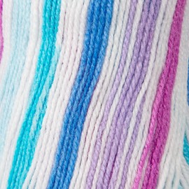 3 Skeins of Sensy Candy Yarn, 3.5 oz, 251 Yards, Multicoloured Yarn for Crocheting and Knitting, Craft Yarn, Gauge 3 Light (5433)
