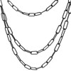SEUNMUK 2 Pack 20 Feet Black Chain for Hanging Lamp,
