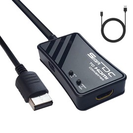 WNNZVCC HDMI Cable for SEGA Dreamcast, Sega DC to HDMI Converter, HDMI Adapter for Sega Dreamcast Home Game Console.
