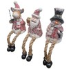 Fachhandel Plus Decorative figures, edge stool, Santa Claus, snowman, elk,