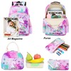 Girls Backpack Kids Elementary Bookbag Girly School Bag with Insulated