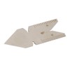 Center Fishtail Gauge Stainless Steel Thread Pitch Gauge Thread Pitch