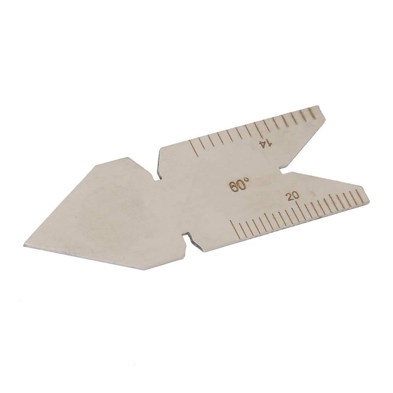 Center Fishtail Gauge Stainless Steel Thread Pitch Gauge Thread Pitch