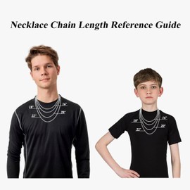 LOLIAS 2PCS Cross Necklace Men 316L Stainless Steel Cross Chain for Men Silver Cross Pendant Crucifix Necklace Men's Necklaces Mens Jewellery Boys Chain Necklace